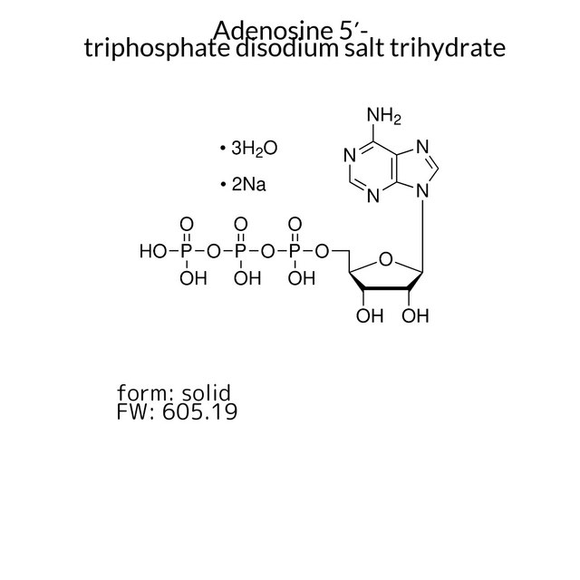 Adenosine 5?-triphosphate disodium salt trihydrate