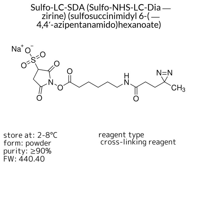 Sulfo-LC-SDA (Sulfo-NHS-LC-Diazirine) (sulfosuccinimidyl 6-(4,4?-azipentanamido)hexanoate)