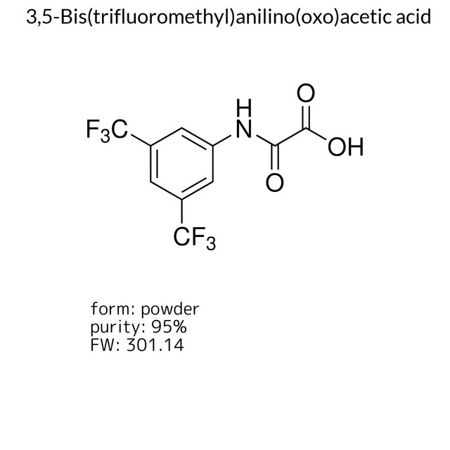 3,5-Bis(trifluoromethyl)anilino(oxo)acetic acid