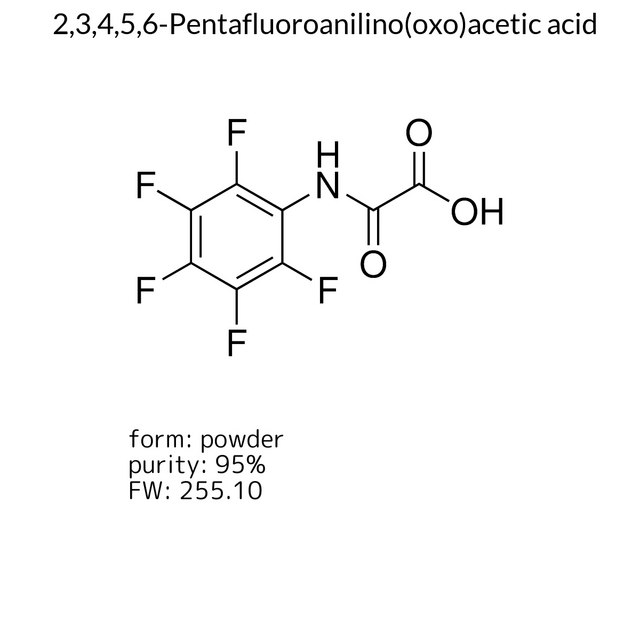 2,3,4,5,6-Pentafluoroanilino(oxo)acetic acid