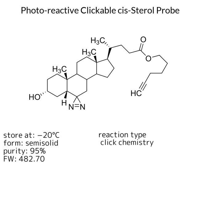 Photo-reactive Clickable cis-Sterol Probe