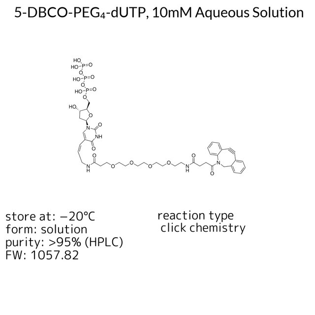 5-DBCO-PEG?-dUTP, 10mM Aqueous Solution