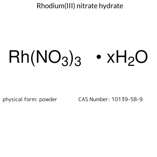 Rhodium(III) nitrate hydrate