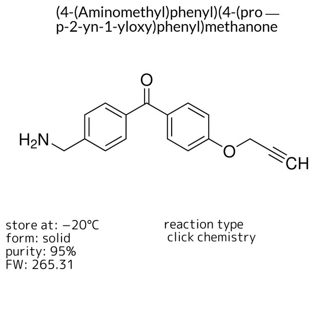 (4-(Aminomethyl)phenyl)(4-(prop-2-yn-1-yloxy)phenyl)methanone