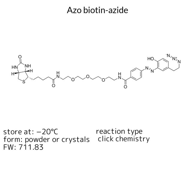 Azo biotin-azide