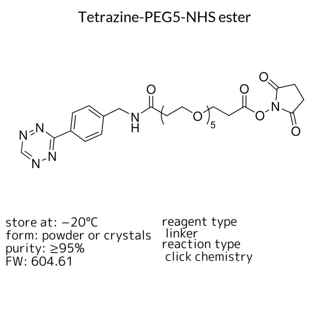 Tetrazine-PEG5-NHS ester