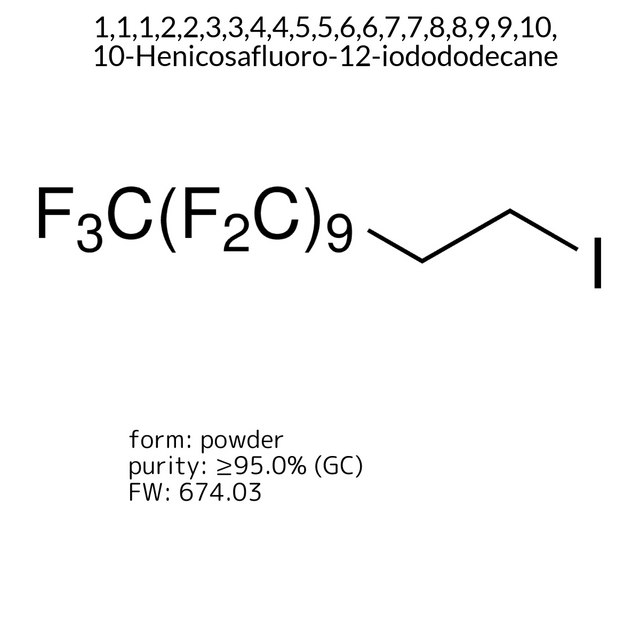 1,1,1,2,2,3,3,4,4,5,5,6,6,7,7,8,8,9,9,10,10-Henicosafluoro-12-iodododecane