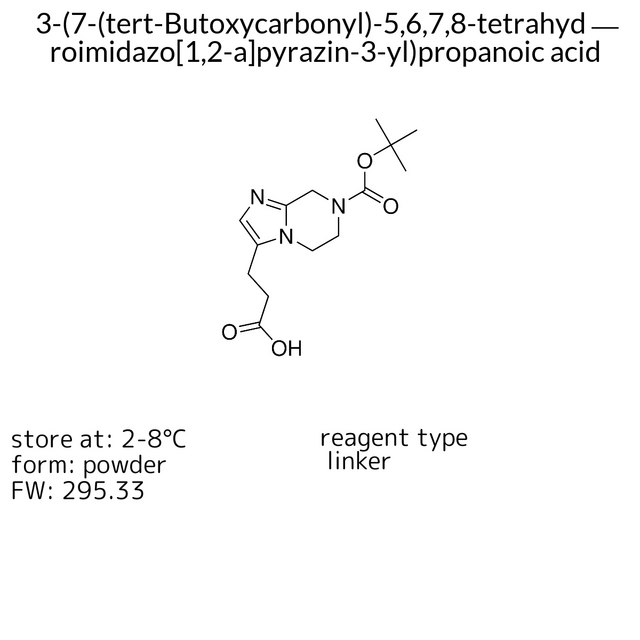 3-(7-(tert-Butoxycarbonyl)-5,6,7,8-tetrahydroimidazo[1,2-a]pyrazin-3-yl)propanoic acid