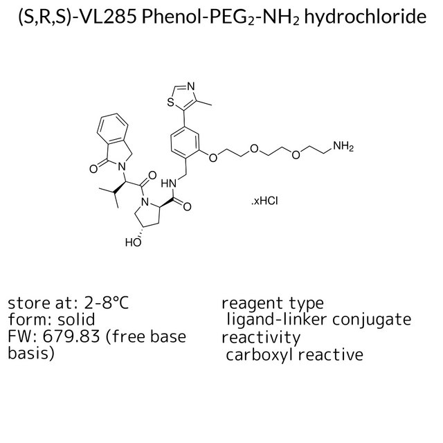 (S,R,S)-VL285 Phenol-PEG?-NH? hydrochloride