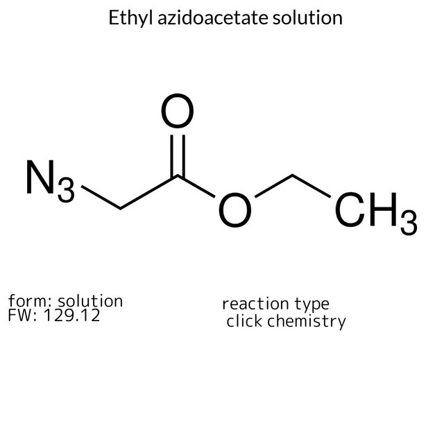 Ethyl azidoacetate solution