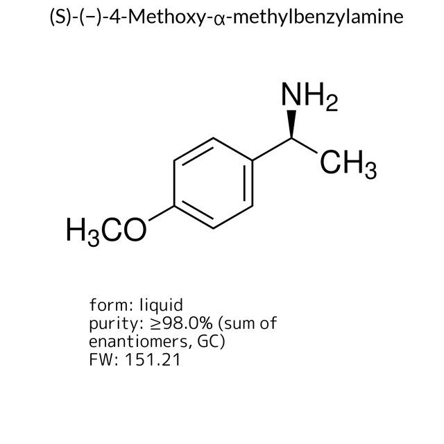 (S)-(?)-4-Methoxy-?-methylbenzylamine