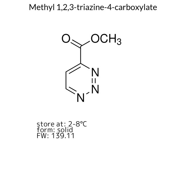 Methyl 1,2,3-triazine-4-carboxylate