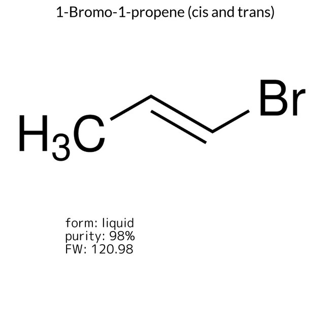 1-Bromo-1-propene (cis and trans)
