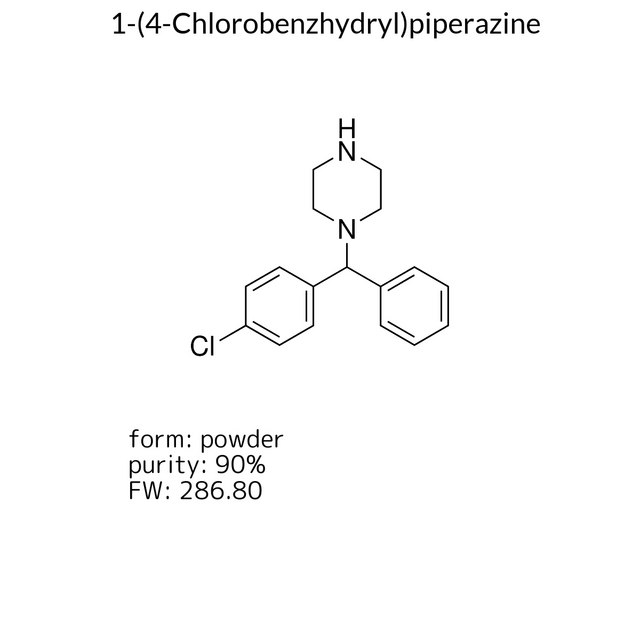 1-(4-Chlorobenzhydryl)piperazine