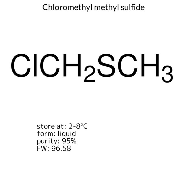 Chloromethyl methyl sulfide