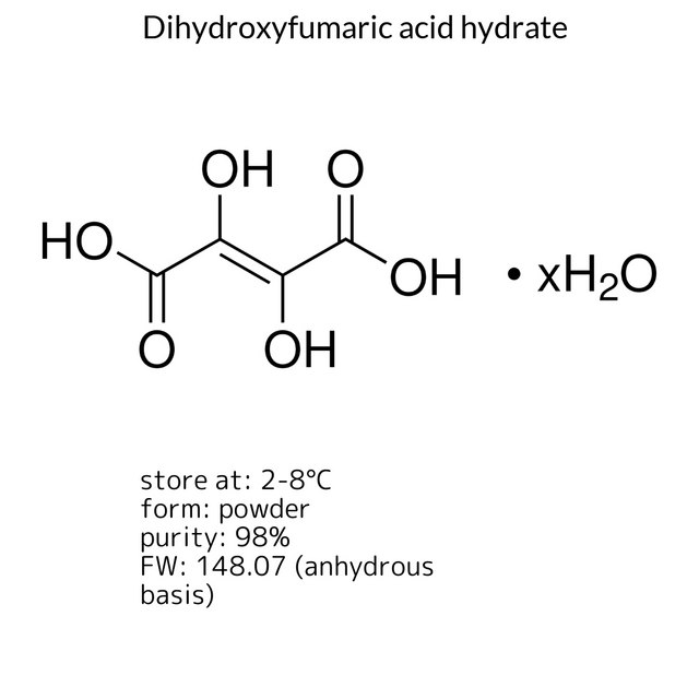 Dihydroxyfumaric acid hydrate