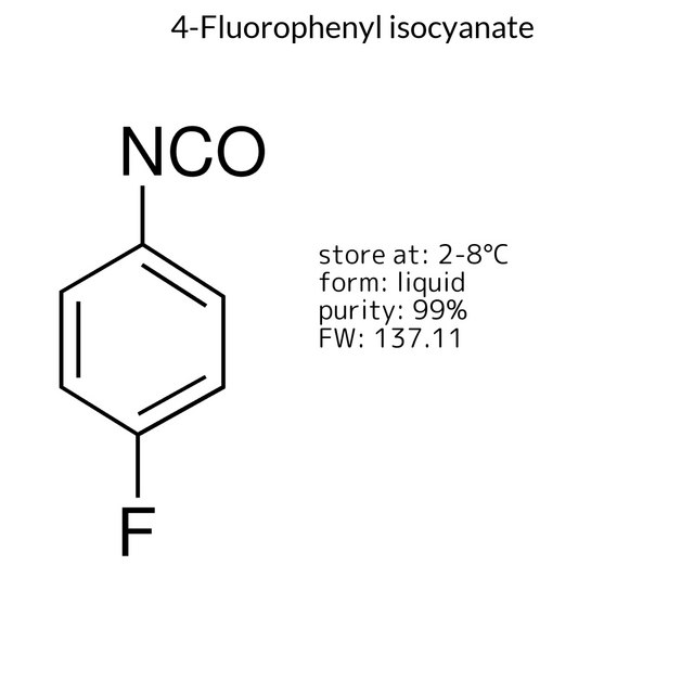 4-Fluorophenyl isocyanate
