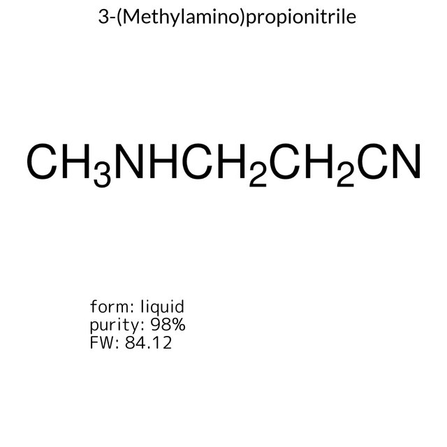 3-(Methylamino)propionitrile