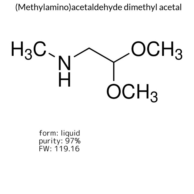 (Methylamino)acetaldehyde dimethyl acetal