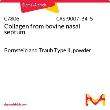 Collagen from bovine nasal septum