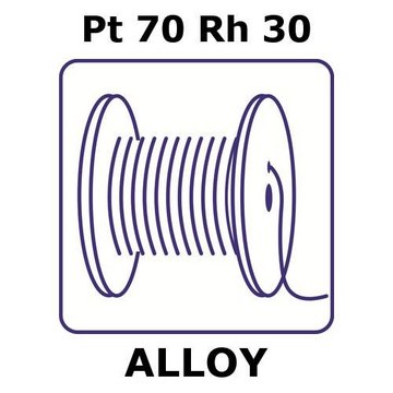 PLATINUM-RHODIUM ALLOY, PT70RH30, 0.2M &