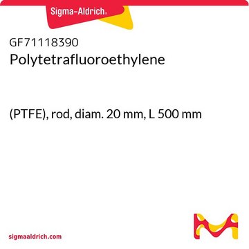 POLYTETRAFLUOROETHYLENE, (PTFE), ROD, D&