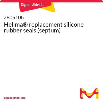 Hellma(R) replacement silicone rubber se