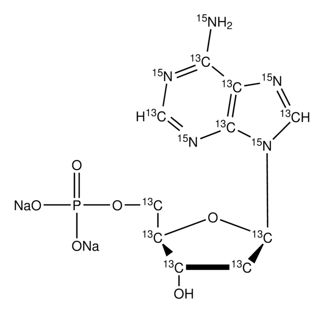 2?-Deoxyadenosine-¹³C??,¹?N? 5?-monophosphate disodium salt solution