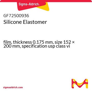 SILICONE ELASTOMER, FILM, THICKNESS 0.1&