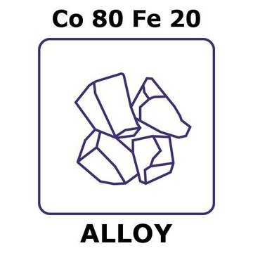 COBALT-IRON ALLOY, CO80FE20, 20G LUMP,