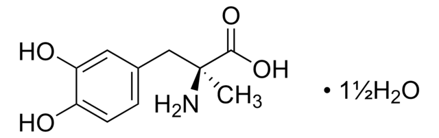 (?)-3-(3,4-Dihydroxyphenyl)-2-methyl-?-alanine sesquihydrate