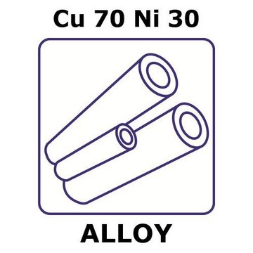 COPPER-NICKEL ALLOY, CU70NI30, 1000MM T&