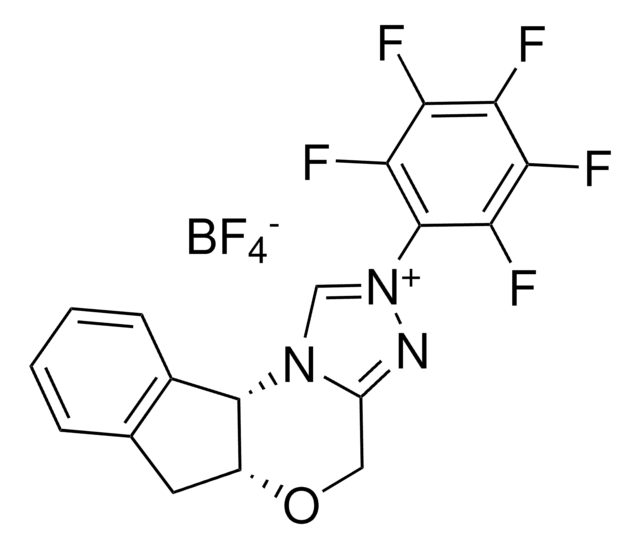 5a(R),10b(S)-5a,10b-Dihydro-2-(pentafluorophenyl)-4H,6H-indeno[2,1-b][1,2,4]triazolo[4,3-d][1,4]oxazinium tetrafluoroborate