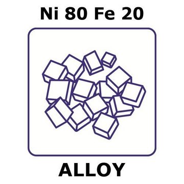 NICKEL-IRON ALLOY, NI80FE20, 100G LUMP,&