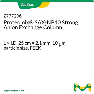 PROTEOMIX SAX-NP10 PEEK, 10UM, 25CM