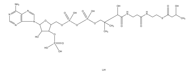 ??-?-Hydroxybutyryl coenzyme A lithium salt