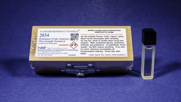 Holmium Oxide Solution Wavelength Standard