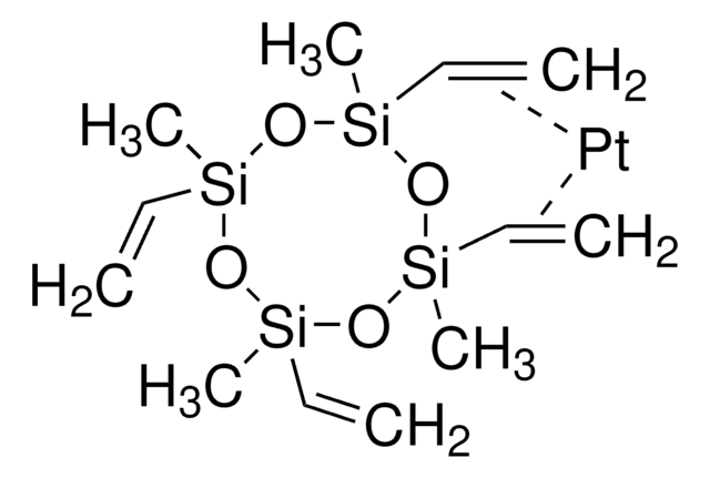 Platinum(0)-2,4,6,8-tetramethyl-2,4,6,8-tetravinylcyclotetrasiloxane complex solution