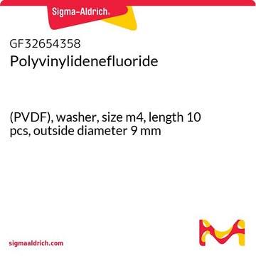 POLYVINYLIDENEFLUORIDE, (PVDF), WASHER,&