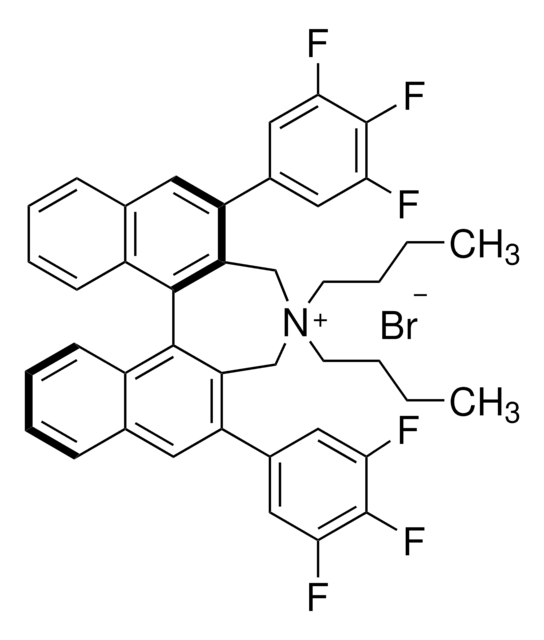 (11bR)-(–)-4,4-Dibutyl-4,5-dihydro-2,6-bis(3,4,5-trifluorophenyl)-3H-dinaphth[2,1-c:1?,2?-e]azepinium bromide