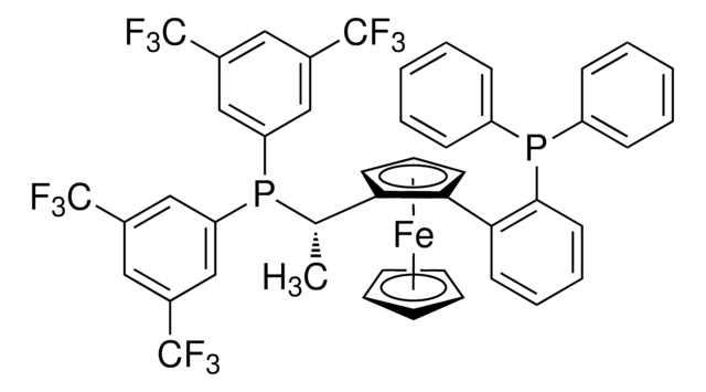 (S)-1-{(SP)-2-[2-(Diphenylphosphino)phenyl]ferrocenyl}ethylbis[3,5-bis-(trifluoromethyl)phenyl]phosphine