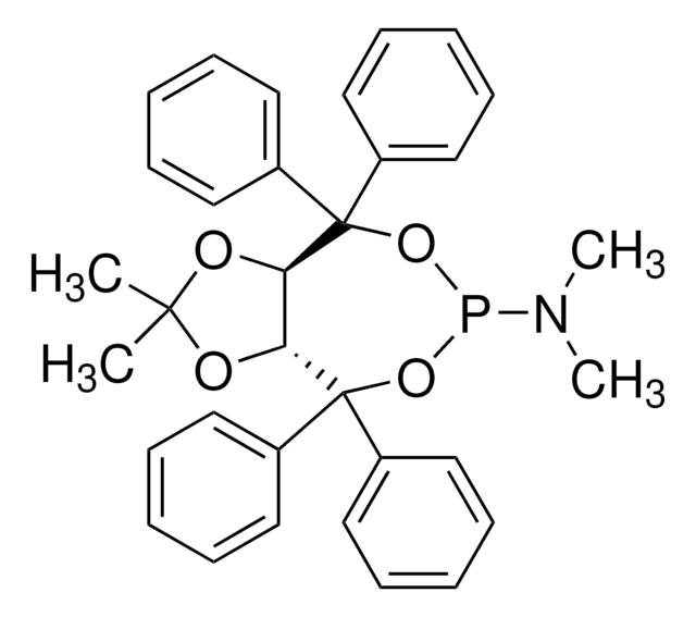 (3aR,8aR)-(?)-(2,2-Dimethyl-4,4,8,8-tetraphenyl-tetrahydro-[1,3]dioxolo[4,5-e][1,3,2]dioxaphosphepin-6-yl)dimethylamine