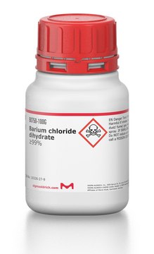 BARIUM CHLORIDE DIHYDRATE CRYSTALLINE