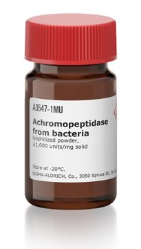 Achromopeptidase from bacteria