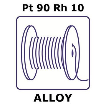 PLATINUM-RHODIUM ALLOY, PT90RH10, 1M WI&