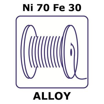 NICKEL-IRON ALLOY, NI70FE30, 50M INSULA&