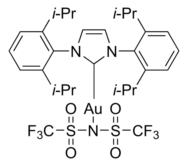 [1,3-Bis(2,6-diisopropylphenyl)imidazol-2-ylidene] [bis(trifluoromethanesulfonyl)imide]gold(I)