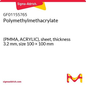 POLYMETHYLMETHACRYLATE, (PMMA, ACRYLIC)&