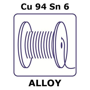 PHOSPHOR BRONZE ALLOY, CU94SN6, 5M