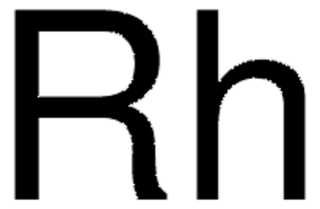 Rhodium on carbon